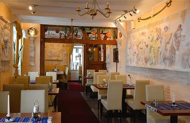Gyros und Spieße vom Grill im Restaurant Troja Celle